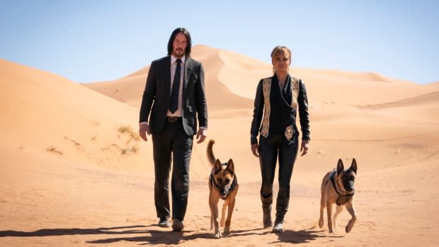 Keanu Reeves and Halle Berry in "John Wick: Chapter 3 - Parabellum"<p>MGM</p>