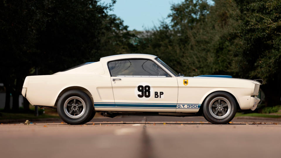 One of two 1965 Shelby GT350R prototypes, 5R002 will be offered through Mecum Auctions on January 15. - Credit: Photo: Courtesy of Mecum Auctions.