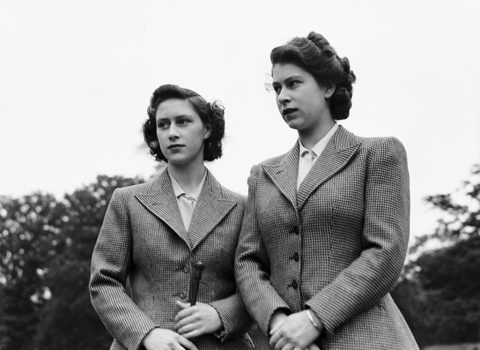 princesses elizabeth and margaret