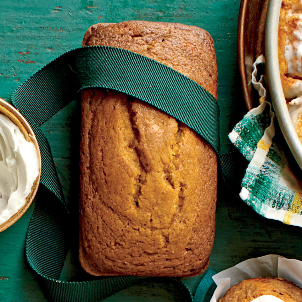 Pumpkin-Honey-Beer Bread