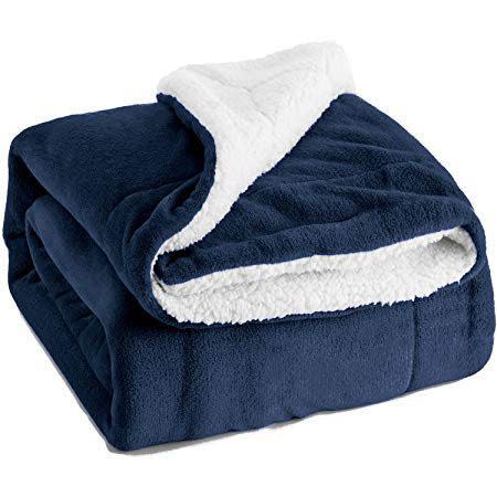 8) Sherpa Fleece Blanket