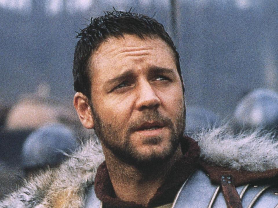 Russell Crowe in ‘Gladiator’ (Dreamworks/Universal/Kobal/Shutterstock)