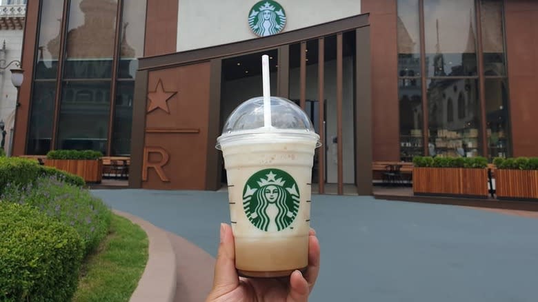 White tiger Frappuccino