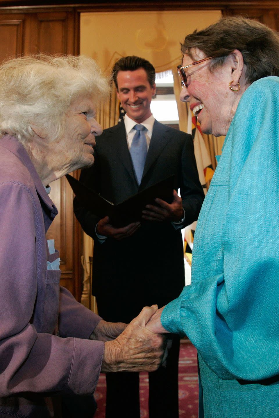 Del Martin and Phyllis Lyon