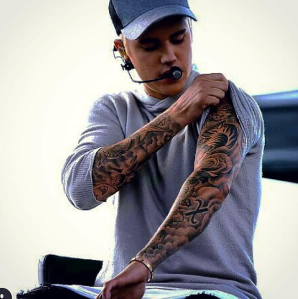 Justin Bieber Tattoo Guide And Meanings From New Face Tattoo To THAT  Selena Gomez Inking
