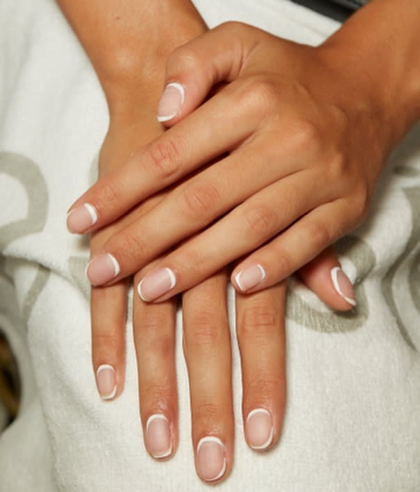 2) Spring 2020 Nail Trend: Double-Tipped French Mani