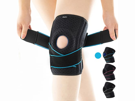 Adjustable Kids Knee Brace Support | Open Patella Neoprene Wrap for  Children | Juvenile Arthritis, ACL, MCL, LCL, Meniscus Tear, Exercise,  Gymnastics