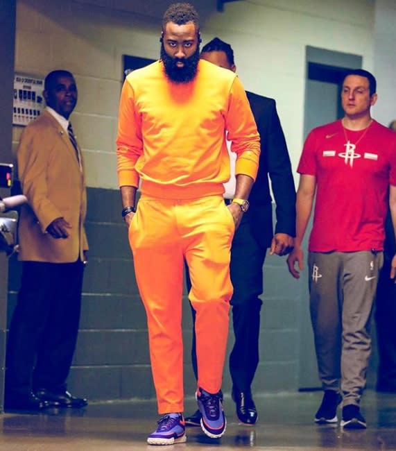 休士頓火箭隊球員James Harden。（圖／取自James Harden IG）