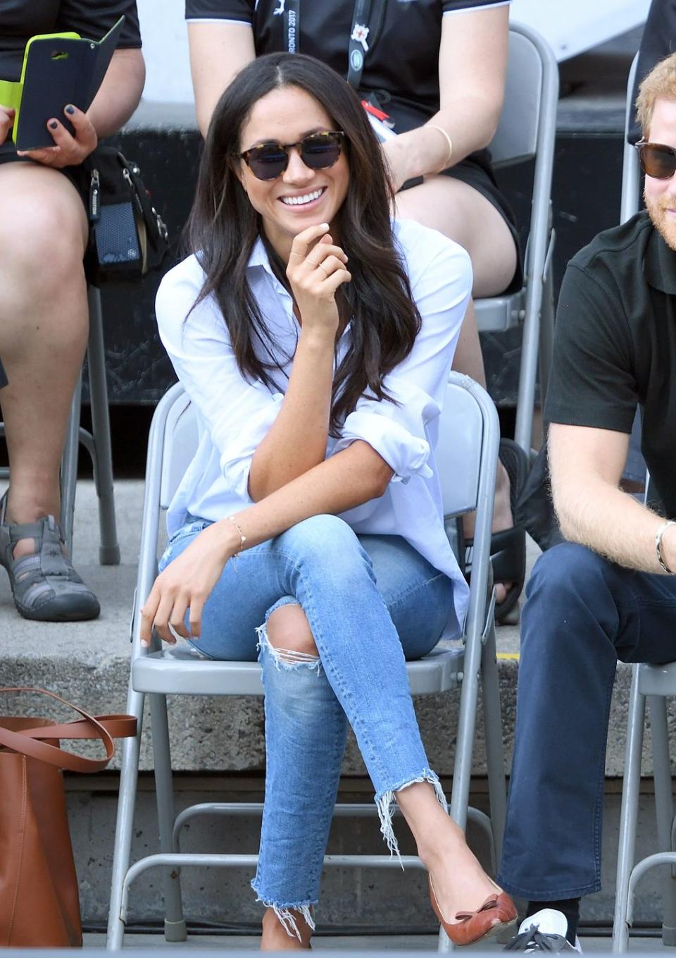 Meghan Markle's Ripped Jeans, 2017