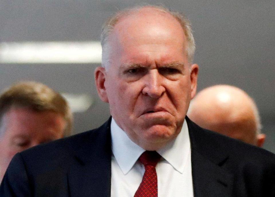 John Brennan has attacked Donald Trump on Twitter (REUTERS)