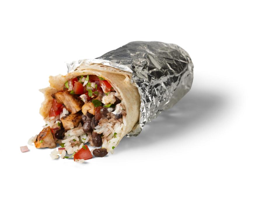 Chipotle will also give away 10,000 free burritos on Twitter on Thursday, National Burrito Day. Throughout the day, free burrito codes will be posted on the @ChipotleTweets account and followers can text the code to 888-222 for a chance to win a free burrito.