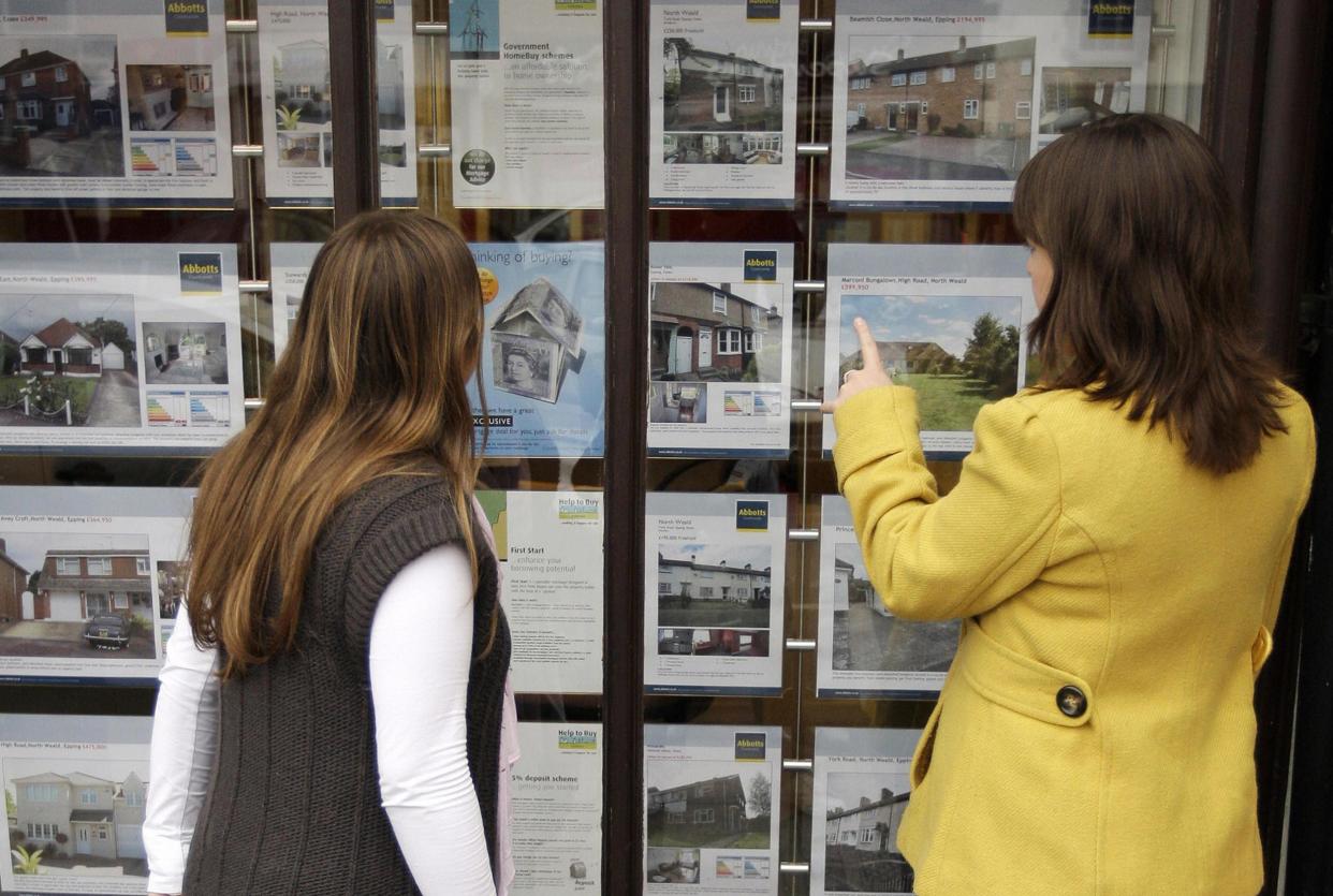 A fifth of first time buyers sold their things to buy a home, a new study has revealed: AFP/Getty Images