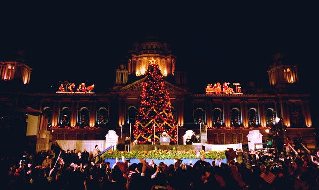 Xmas lights Belfast