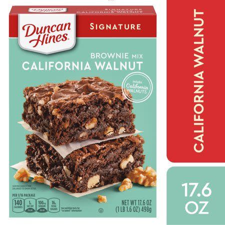 Duncan Hines California Walnut Brownie Mix
