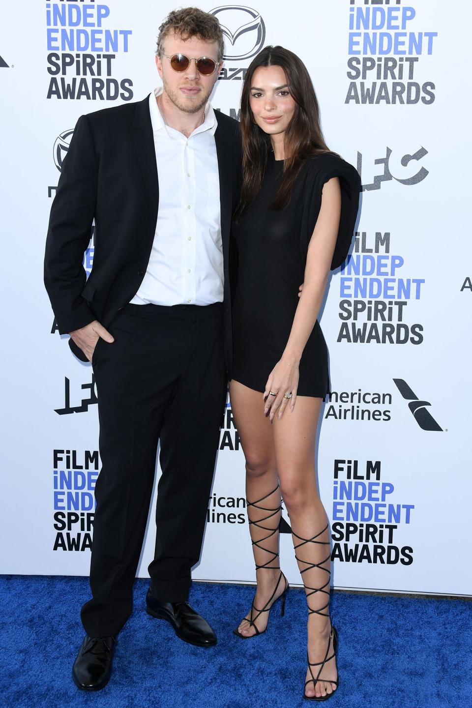 Sebastian Bear-McClard and Emily Ratajkowski