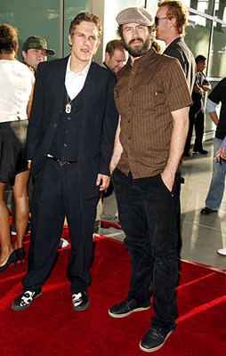 Jason Mewes and Jason Lee at the Hollywood premiere of The Weinstein Company's Clerks II