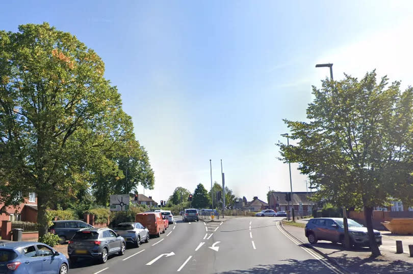 Sadiq was stopped near the Pork Pie Roundabout on Saffron Lane, Leicester