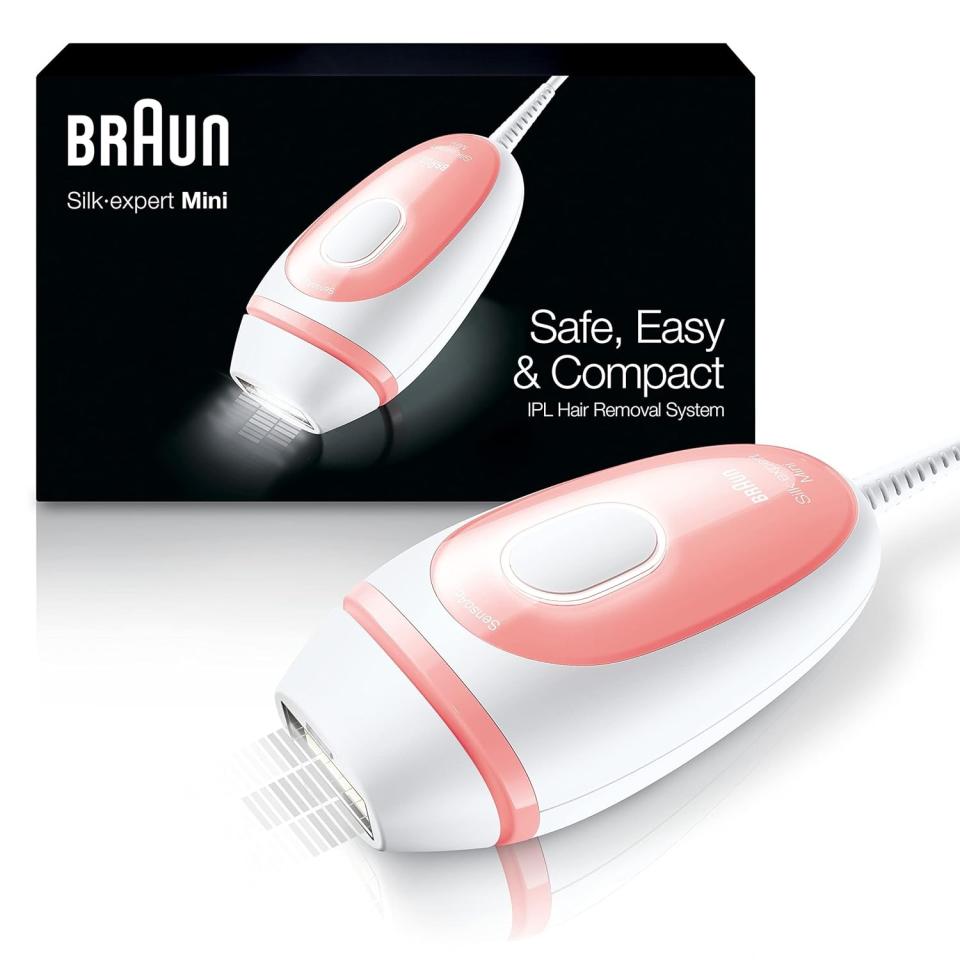 Braun IPL Silk Expert Mini Long-Lasting Hair Removal Device with Venus Razor