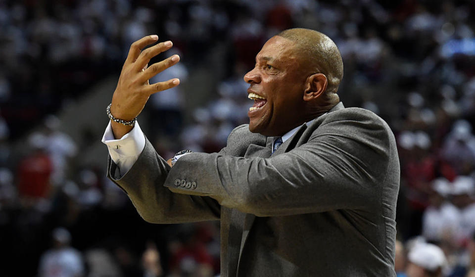 Doc Rivers talks himself into the Clippers as contenders again. (Getty Images)