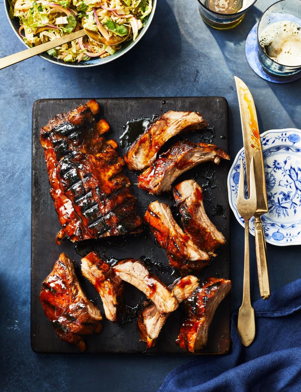 Sticky-Sweet Korean Barbecue Ribs