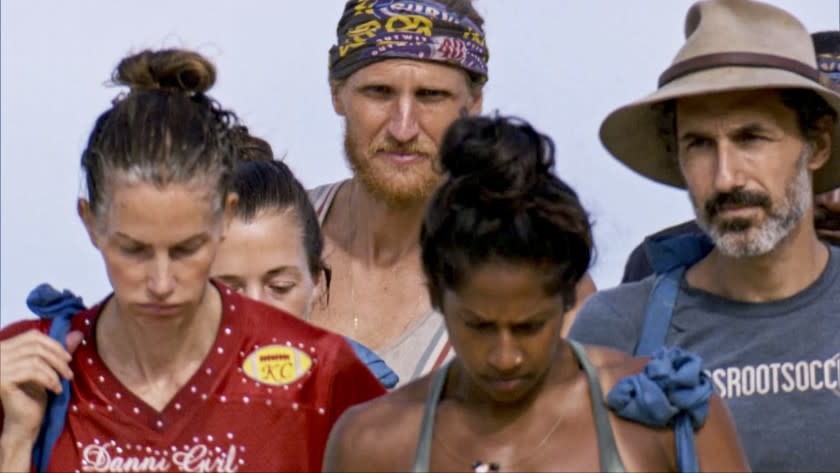 "Survivor" on CBS.