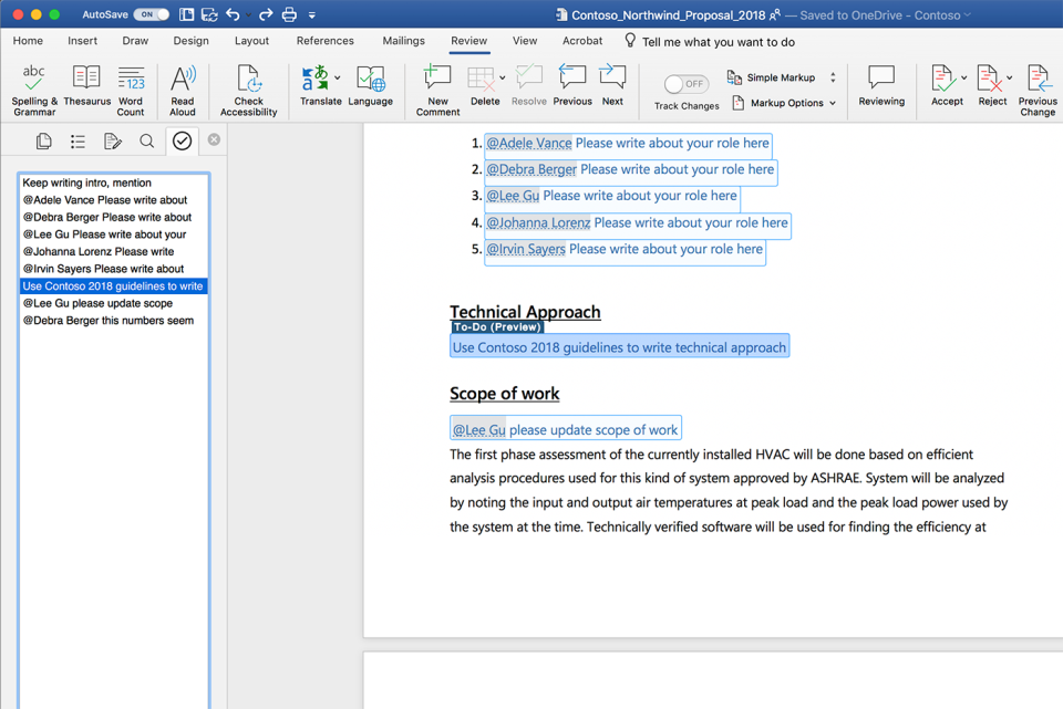 Microsoft will start turning the notes you leave in Word documents into to-do