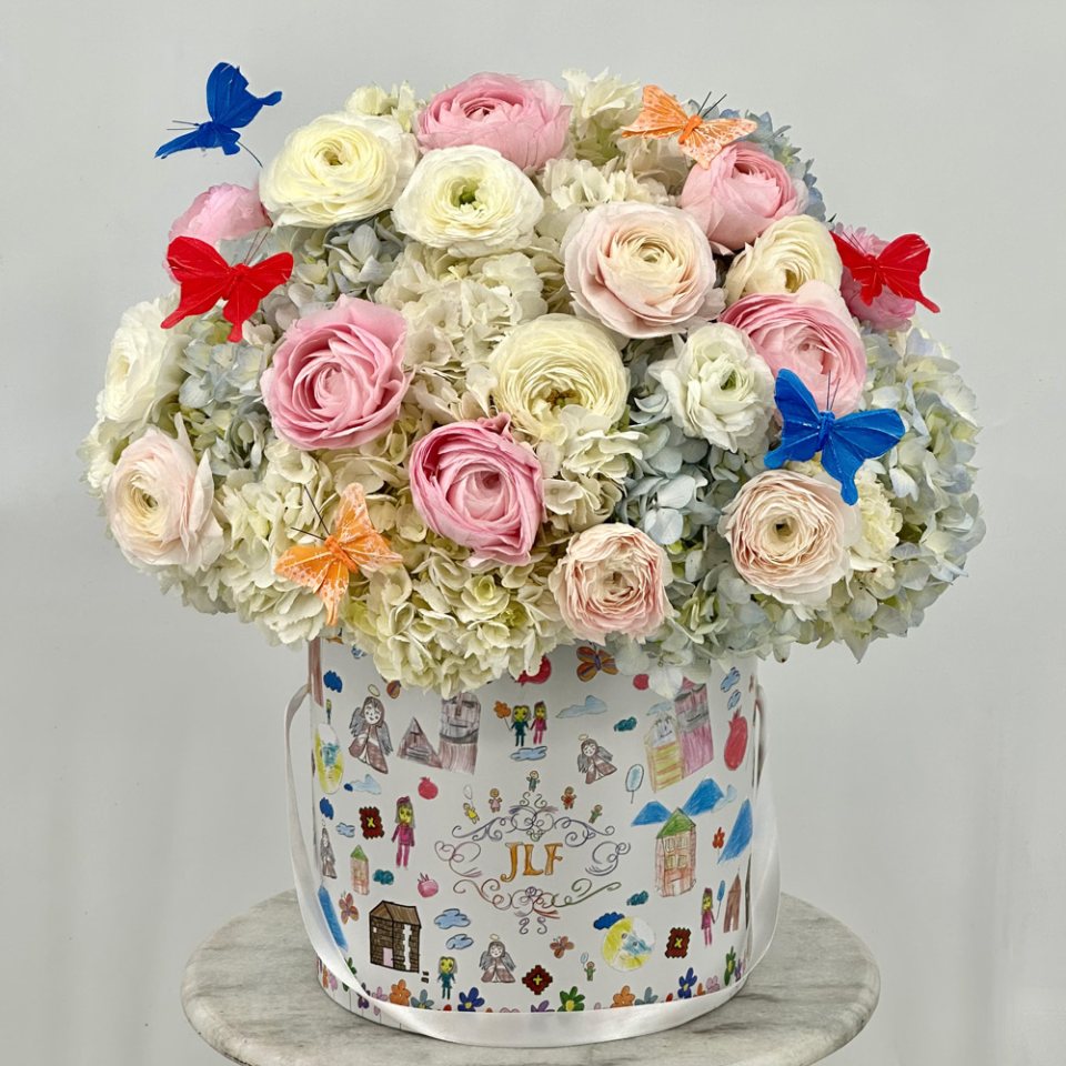 J'Adore Les Fleurs Colorful Skies Bouquet