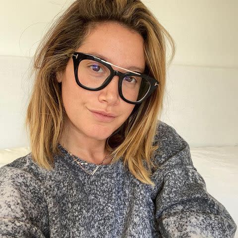 Frenshe/Instagram Ashley Tisdale takes a candid selfie