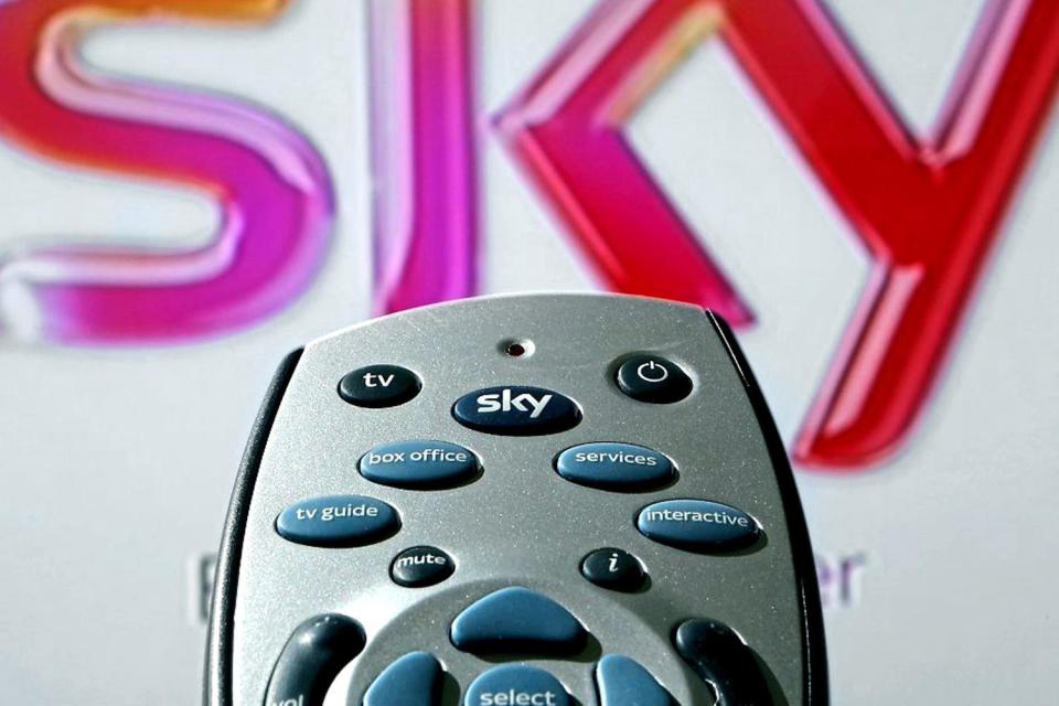 Bid battle: Shares in Sky are rising amid takeover manoeuvres in the US: PA Wire