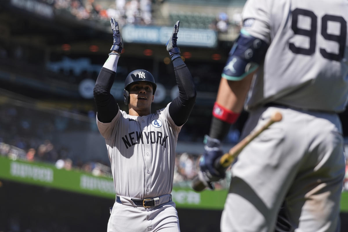 5 choses à savoir du week-end en MLB : Avec Juan Soto et Aaron Judge écrasants au marbre, les Yankees sont-ils à nouveau à craindre ?