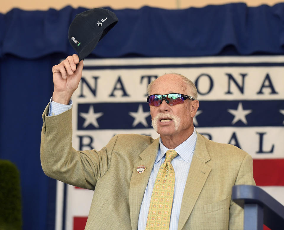 Goose Gossage goes off on Yankees GM Brian Cashman after he didn't get an invite to spring training. (AP)