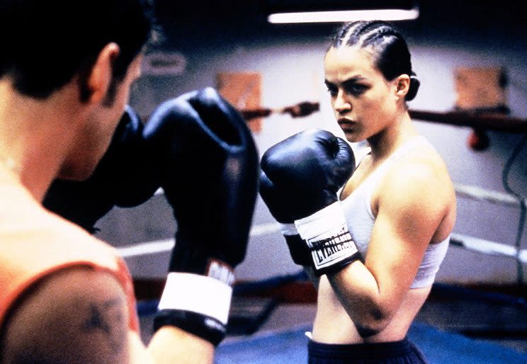 Michelle Rodriguez in Kusama’s debut feature, ‘Girlfight’ (Photo: Everett)<br>