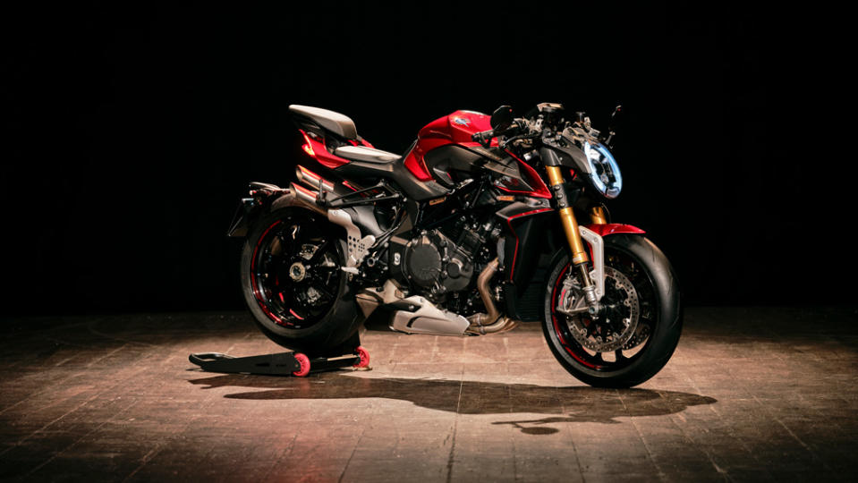 The 208 hp MV Agusta Brutale 1000 RR naked bike. - Credit: Photo: Courtesy of MV Agusta Motor S.p.A.