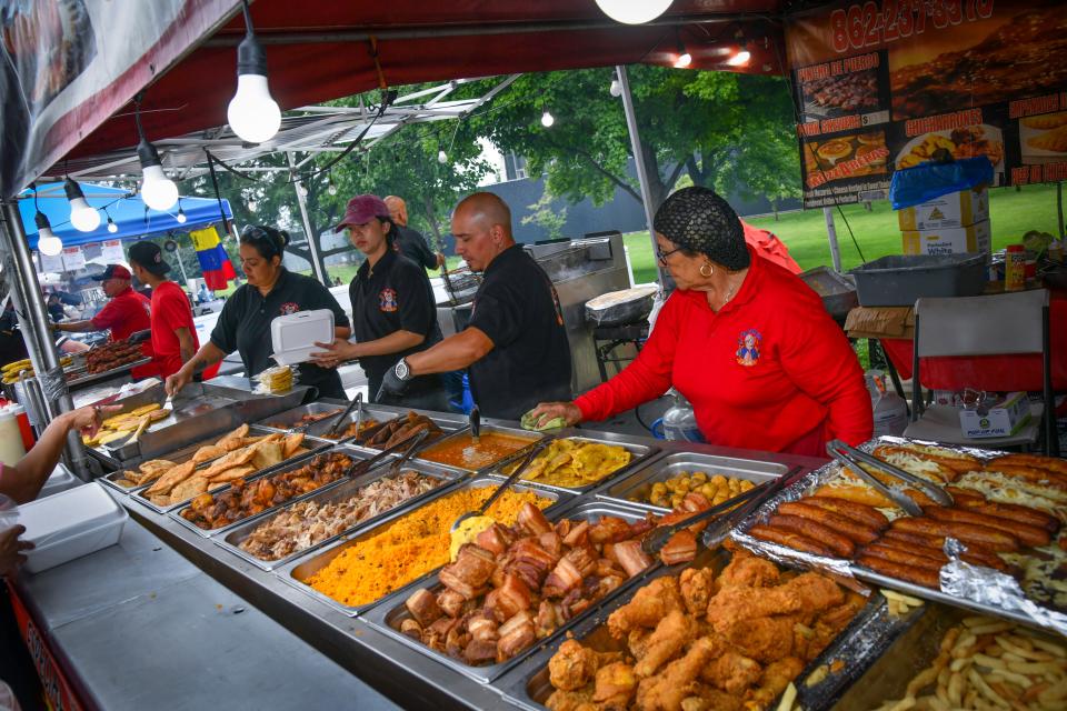 Cuisine from Mexico, Argentina, Venezuela, Colombia, Peru, Puerto Rico, Cuba and other countries, as well as traditional American fare, will be dished up at Festival Latino in Genoa Park on Saturday and Sunday.