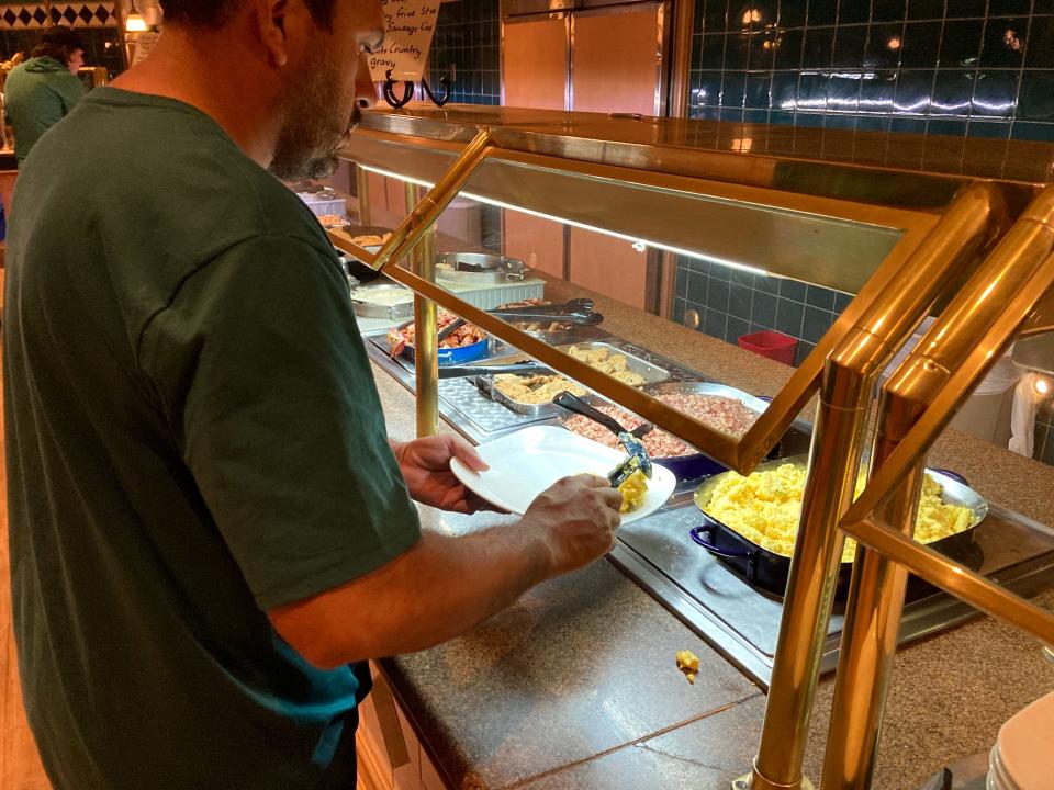 Circus Buffet at Circus Circus allows guests to serve themselves.