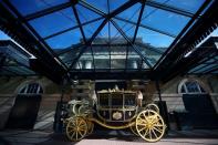 'Platinum Jubilee Celebration: A Gallop Through History' media launch at Buckingham Palace in London