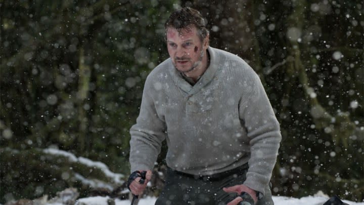 Liam Neeson in The Grey.