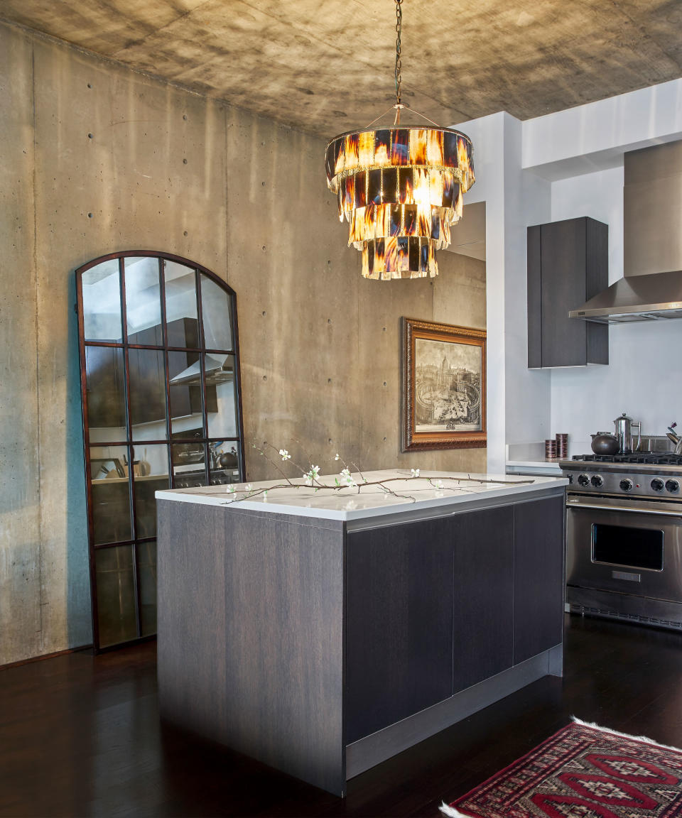 7. Embrace an industrial look with concrete