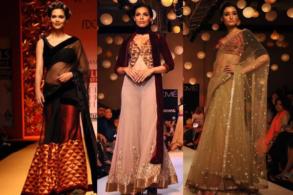 Saree Gets a Trendy Makeover