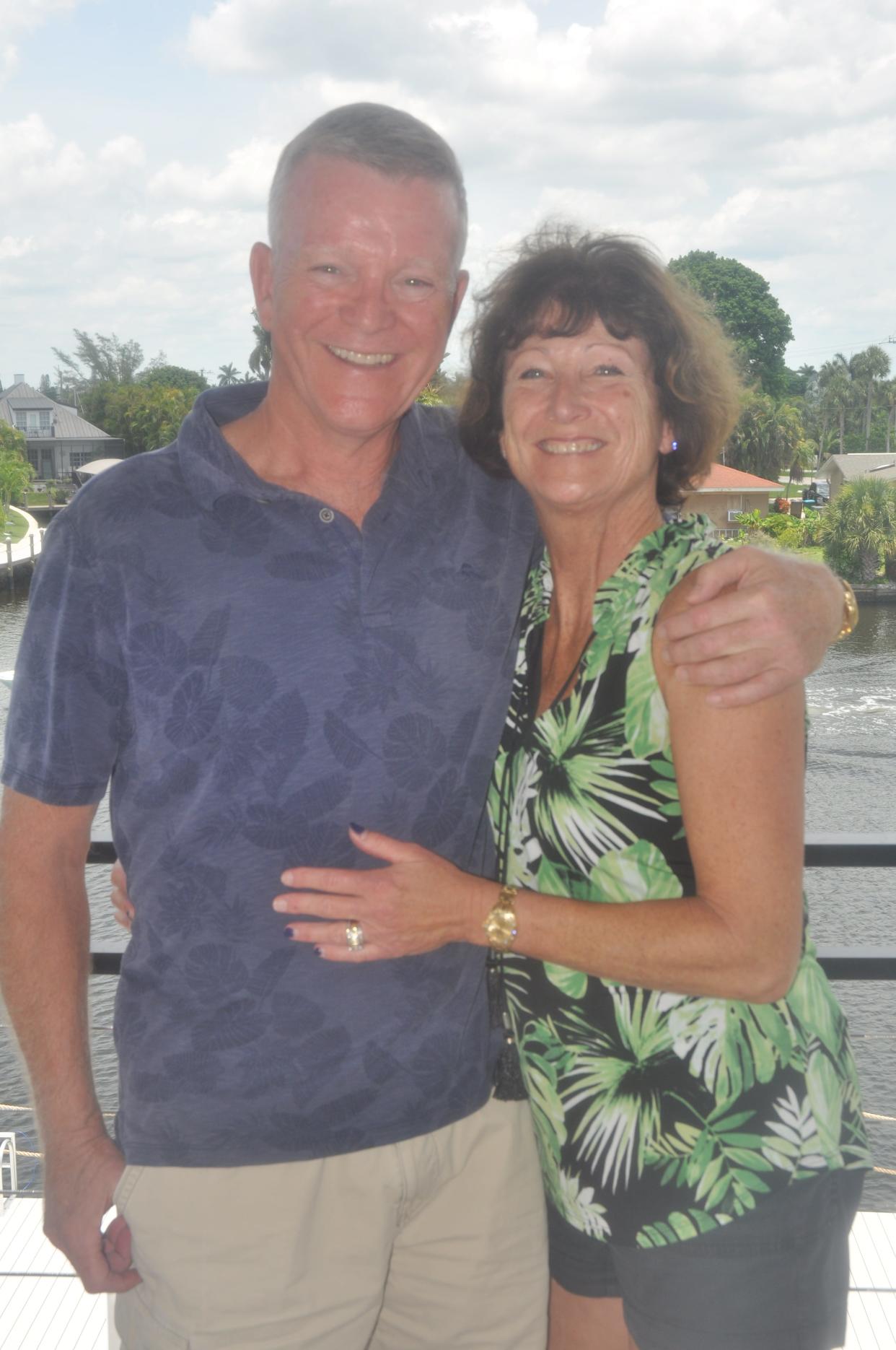 Bill and Margie Cronin are looking forward to moving into their new home in Cape Coral and enjoying the water views.