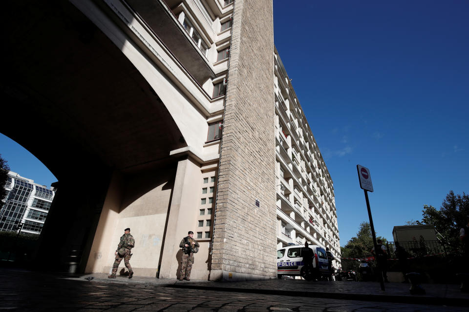 Car attack on soldiers in Paris suburb