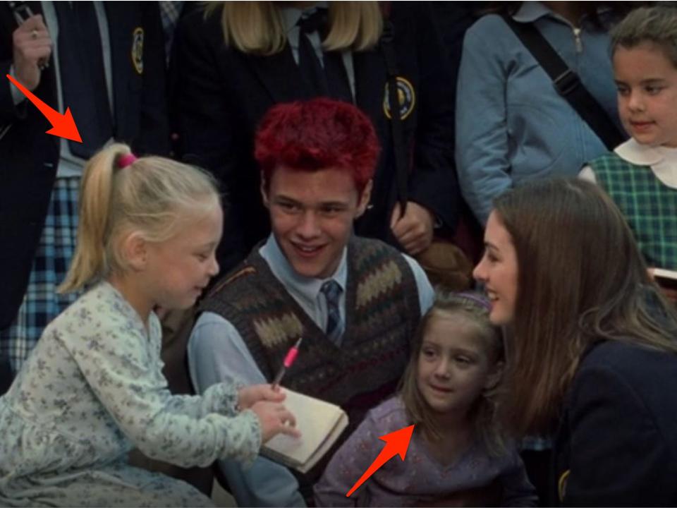 Lilly and Charlotte Marshall appearing in "The Princess Diaries."