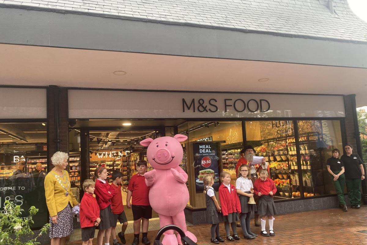 Wimborne M&S food hall will close for good this Friday after open for only six months <i>(Image: NQ staff)</i>