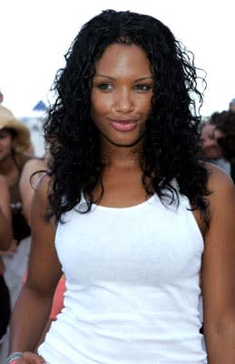 K.D. Aubert at the Miami premiere of Lions Gate's The Cookout