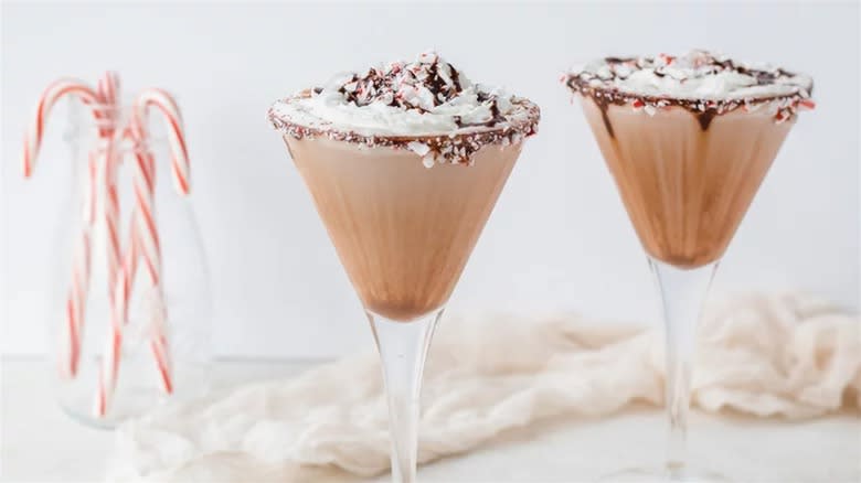 Chocolate Peppermint Martini