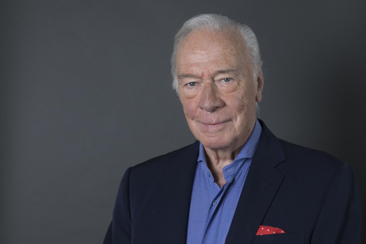 Christopher Plummer poses for a portrait on June 11, 2018 in New York.