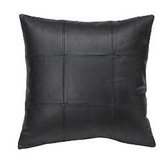 Get the look with the Target Genuine Leather Pillow ($20).