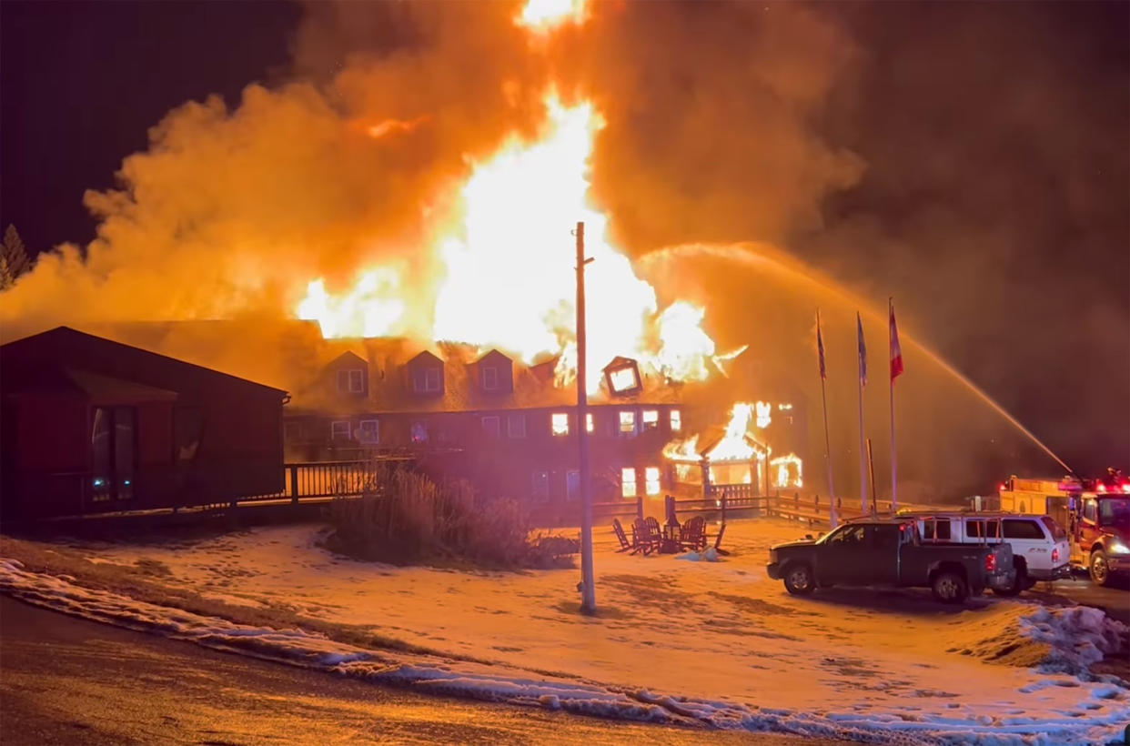 lutsen lodge fire