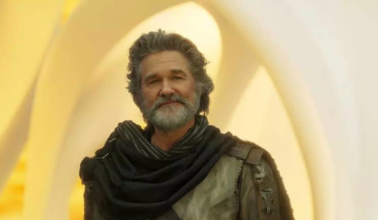 Kurt Russell in Guardians of The Galaxy 2 - Credit: Marvel