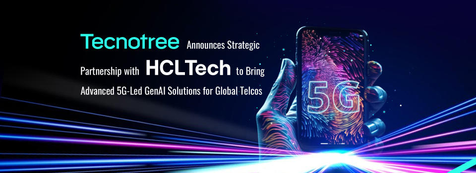 Tecnotree Announces Strategic Partnership with HCLTech to Offer Advanced 5G-Based GenAI Solutions to Global Telecom Operators (Graphic: Business Wire)